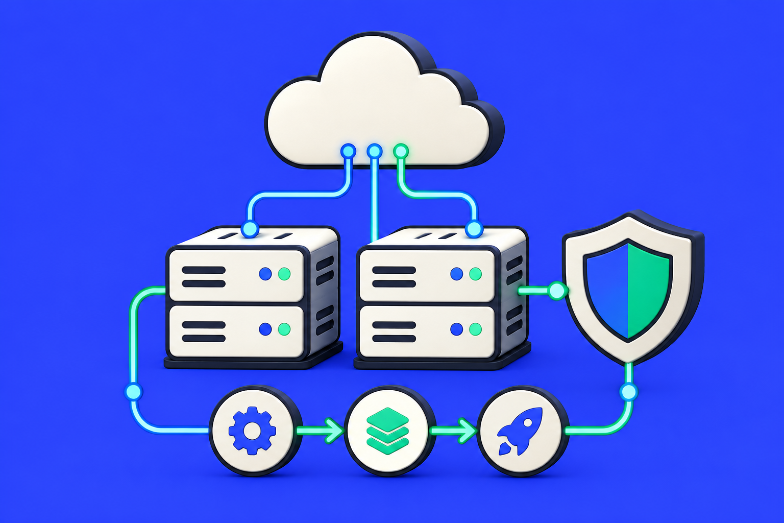 Cloud & IT Services illustration